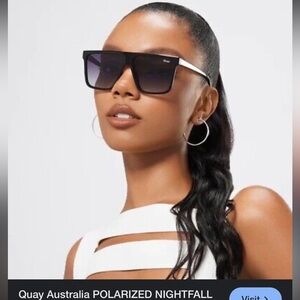 Quay nightfall polarized sunglasses
